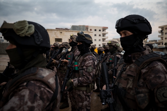 Afrin’de güvenlik özel harekat timlerine emanet